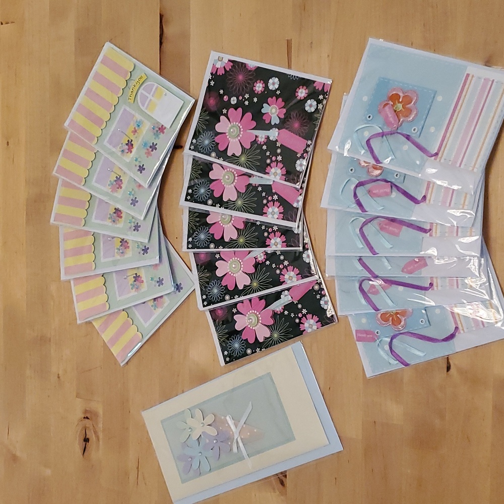 18 Burgoyne Thank You cards.